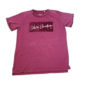 Vintage 90s South Carolina Gamecocks Red Short Sleeves T‎ Shirt Men's XL